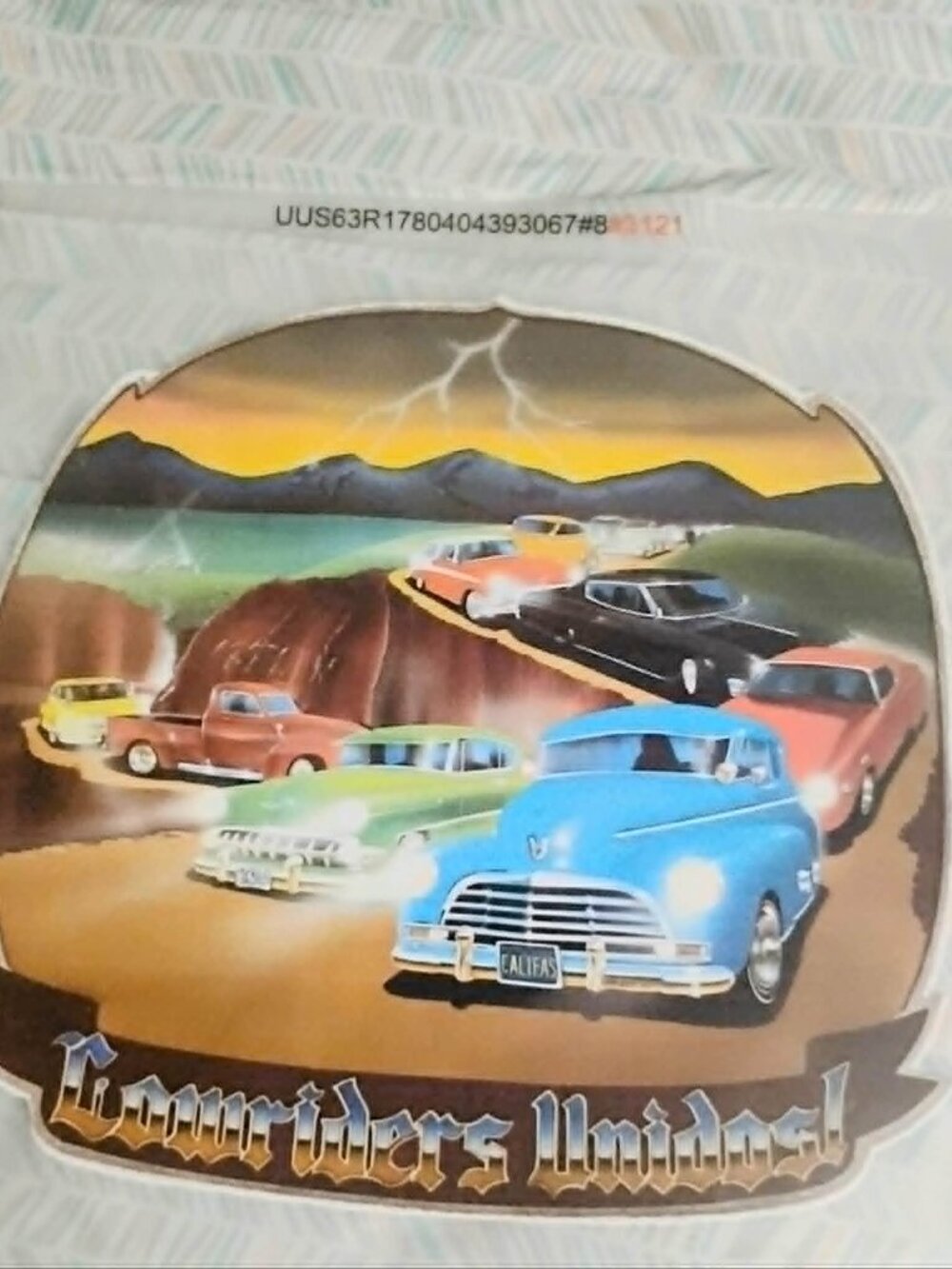 Vintage "Lowriders Unidos!" - IRON ON TRANSFER - Heat Transfer